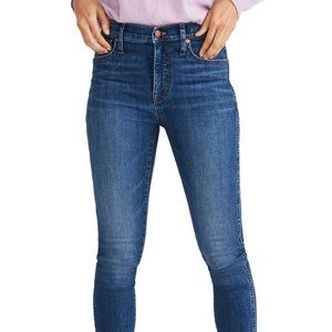 Madewell 10 inch high rise skinny Jean